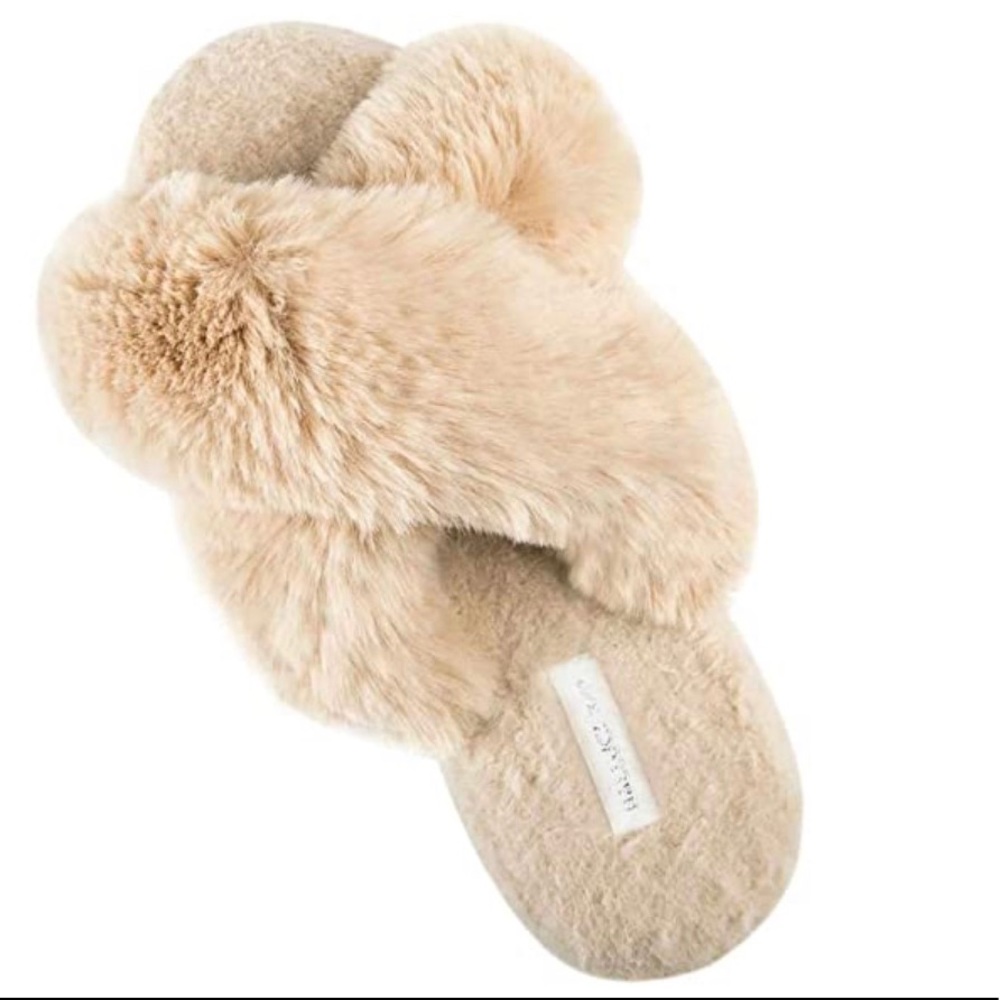 Soft Plush Fleece House Indoor or Outdoor Slippers